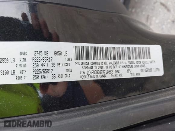 ✅ 2015 Dodge Grand Caravan SE • VIN: 2C4RDGBG8FR710082 • Lot: 42680546. Wystawiony na IAAI z przebiegiem 94 284 mil. Bezpłatny archiwum sprzedaży aukcyjnych z USA i szczegółowy raport historii pojazdu na DreamBid. Zdjęcie 9.