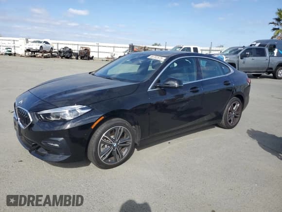 ✅ 2021 BMW 2 Series 228i • VIN: WBA53AK09M7H50820 • Lot: 85702575. Listed on Copart with 44,003 mi. Free auction sales archive from the USA and detailed vehicle history report at DreamBid. Image 1.