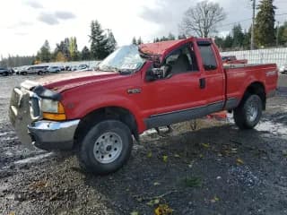 ✅ 1999 Ford F-250 XL • VIN: 1FTNX21L0XED17974 • Lot: 91719275. Listed on Copart with 208,976 mi. Free auction sales archive from the USA and detailed vehicle history report at DreamBid. Image 1.