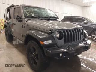 ✅ 2020 Jeep Wrangler Unlimited Sport S • VIN: 1C4HJXDG1LW350139 • Lot: 41348614. Listed on IAAI with 101,663 mi. Free auction sales archive from the USA and detailed vehicle history report at DreamBid. Image 1.