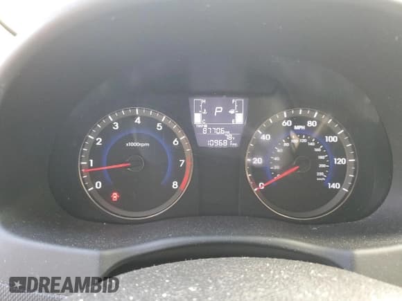 ✅ 2017 Hyundai Accent SE • VIN: KMHCT4AE8HU367430 • Лот: 75049264. Опубликован ранее на Copart с пробегом 109 681 миль. Бесплатный доступ к архиву аукционных продаж из США и подробный отчёт об истории автомобиля на DreamBid. Изображение 9.