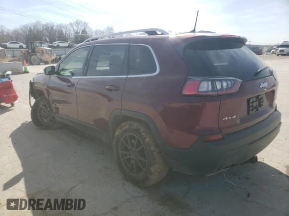 ✅ 2019 Jeep Cherokee Upland • VIN: 1C4PJMCXXKD231060 • Lot: 46526234. Listed on Copart with Not provided. Free auction sales archive from the USA and detailed vehicle history report at DreamBid. Image 2.