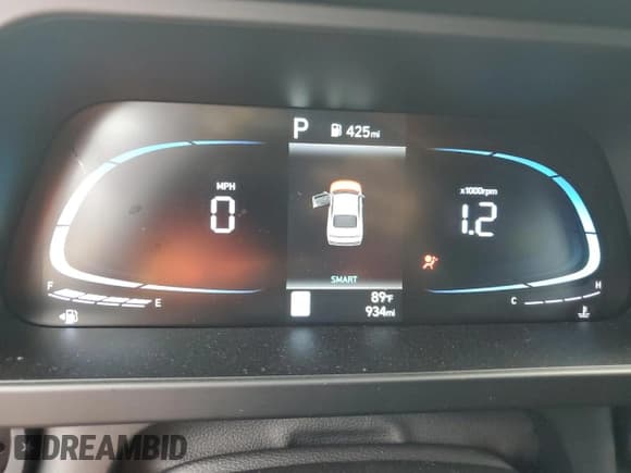 ✅ 2025 Hyundai Elantra SEL Sport • VIN: KMHLM4DG6SU056757 • Lot: 80873435. Listed on Copart with 934 mi. Free auction sales archive from the USA and detailed vehicle history report at DreamBid. Image 9.