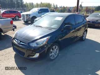 2012 Hyundai Accent SE with VIN KMHCU5AE3CU021149, listed as a IAAI auction lot 43306791 with 123,259 mi miles and . Bid and sale history available at DreamBid. Image 2.