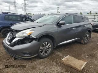 ✅ 2017 Nissan Murano SL • VIN: 5N1AZ2MH8HN123299 • Lot: 69430935. Wystawiony na Copart z przebiegiem 113 961 mil. Bezpłatny archiwum sprzedaży aukcyjnych z USA i szczegółowy raport historii pojazdu na DreamBid. Zdjęcie 1.