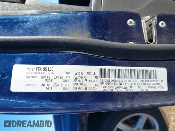 ✅ 2016 Jeep Patriot Sport • VIN: 1C4NJPBBXGD801662 • Lot: 43111217. Listed on IAAI with 177,822 mi. Free auction sales archive from the USA and detailed vehicle history report at DreamBid. Image 9.