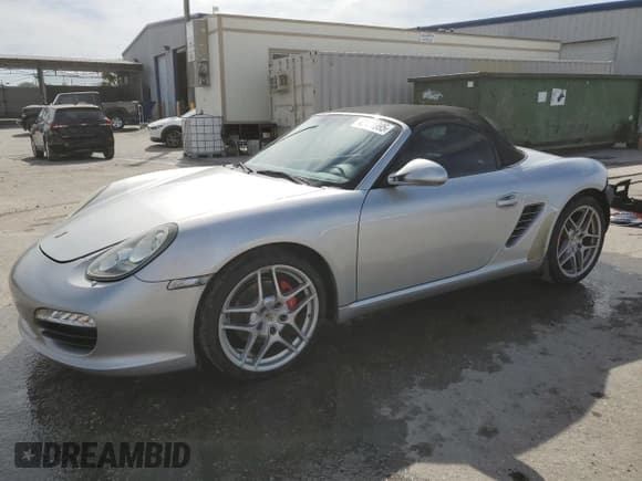 ✅ 2009 Porsche Boxster S • VIN: WP0CB29849U730334 • Лот: 42121995. Опубликован ранее на Copart с пробегом 53 227 миль. Бесплатный доступ к архиву аукционных продаж из США и подробный отчёт об истории автомобиля на DreamBid. Изображение 1.