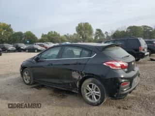 2017 Chevrolet Cruze LT with VIN 3G1BE6SM5HS577519, listed as a Copart auction lot 83866805 with 64,924 mi miles and Salvage title. Bid and sale history available at DreamBid. Image 2.