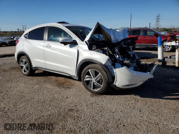 ✅ 2022 Honda HR-V EX • VIN: 3CZRU6H51NM750942 • Лот: 92925885. Опубликован ранее на Copart с пробегом 27 684 миль. Бесплатный доступ к архиву аукционных продаж из США и подробный отчёт об истории автомобиля на DreamBid. Изображение 4.