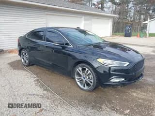 ✅ 2017 Ford Fusion Titanium • VIN: 3FA6P0K90HR185489 • Lot: 43670294. Listed on IAAI with 141,999 mi. Free auction sales archive from the USA and detailed vehicle history report at DreamBid. Image 1.