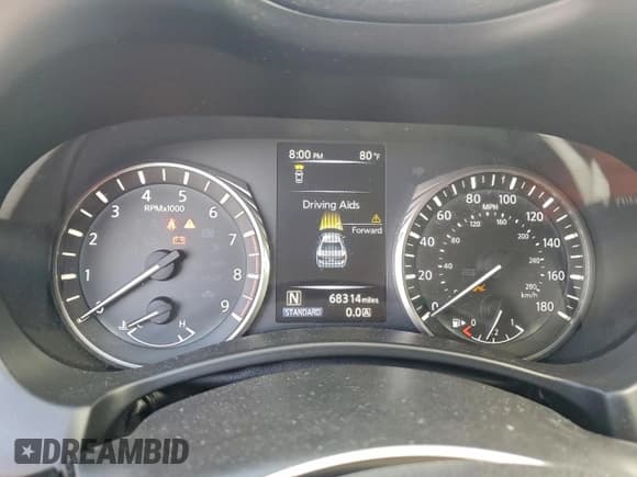 ✅ 2019 Infiniti Q50 Luxe • VIN: JN1EV7AR0KM559401 • Лот: 95486425. Опубликован ранее на Copart с пробегом 68 314 миль. Бесплатный доступ к архиву аукционных продаж из США и подробный отчёт об истории автомобиля на DreamBid. Изображение 9.