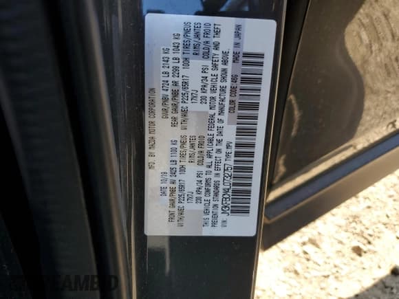 ✅ 2020 Mazda CX-5 Touring • VIN: JM3KFBCM4L0732757 • Lot: 80702435. Wystawiony na Copart z przebiegiem 93 301 mil. Bezpłatny archiwum sprzedaży aukcyjnych z USA i szczegółowy raport historii pojazdu na DreamBid. Zdjęcie 13.