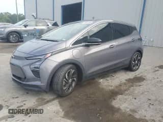 2022 Chevrolet Bolt EV 2LT z VIN 1G1FX6S07N4106959, wystawiony jako Copart lot #65994385 z przebiegiem 89 466 mil mil oraz Szkoda całkowita • Salvage title. Historia ofert i sprzedaży dostępna na DreamBid. Obrazek 1.