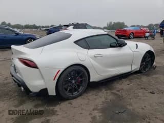 ✅ 2024 Toyota Supra 3.0 • VIN: WZ1DB0G07RW066106 • Lot: 73118834. Listed on Copart with 2,652 mi. Free auction sales archive from the USA and detailed vehicle history report at DreamBid. Image 3.