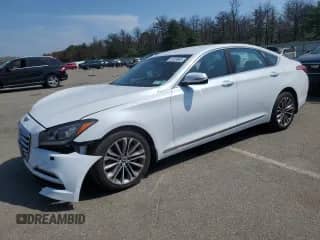 ✅ 2016 Hyundai Genesis 3.8L • VIN: KMHGN4JE6GU119882 • Lot: 65389605. Listed on Copart with 122,234 mi. Free auction sales archive from the USA and detailed vehicle history report at DreamBid. Image 1.