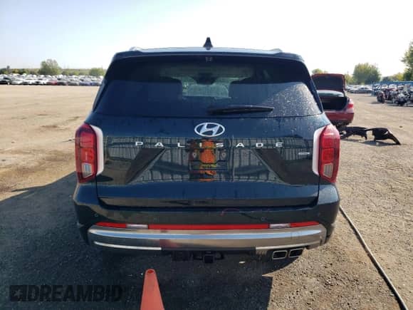 2024 Hyundai Palisade Limited с VIN KM8R5DGE5RU802336, выставлен на аукционе Copart как лот 70825004 с пробегом 1 519 миль миль и Списание • Salvage title. История ставок и продаж доступна на DreamBid. Изображение 6.