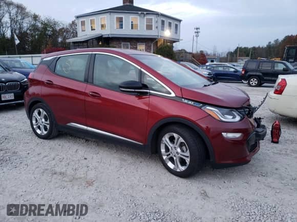 2019 Chevrolet Bolt EV LT with VIN 1G1FY6S03K4120382, listed as a Copart auction lot 75134823 with 51,847 mi miles and . Bid and sale history available at DreamBid. Image 4.