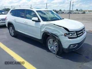 ✅ 2019 Volkswagen Atlas SEL • VIN: 1V2MR2CA7KC557754 • Лот: 42264080. Опубликован ранее на IAAI с пробегом 20 412 миль. Бесплатный доступ к архиву аукционных продаж из США и подробный отчёт об истории автомобиля на DreamBid. Изображение 1.