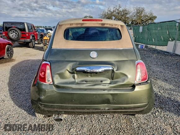 ✅ 2012 FIAT 500 Pop • VIN: 3C3CFFDR5CT340697 • Lot: 96313475. Listed on Copart with 75,239 mi. Free auction sales archive from the USA and detailed vehicle history report at DreamBid. Image 6.
