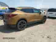 2020 Chevrolet Blazer RS z VIN 3GNKBERS1LS571697, wystawiony jako Copart lot #59970315 z przebiegiem 42 834 mil mil oraz Szkoda całkowita • Salvage title. Historia ofert i sprzedaży dostępna na DreamBid. Obrazek 3.
