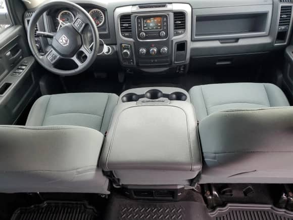 2017 Ram 1500 Express with VIN 1C6RR7KT1HS854872, listed as a Copart auction lot 85811085 with 130,881 mi miles and Salvage title. Bid and sale history available at DreamBid. Image 8.