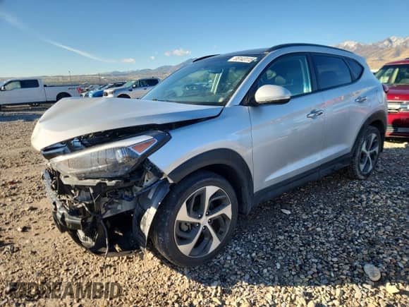 2016 Hyundai Tucson Sport с VIN KM8J3CA28GU139658, выставлен на аукционе Copart как лот 85143115 с пробегом 80 822 миль миль и Списание • Salvage title. История ставок и продаж доступна на DreamBid. Изображение 1.