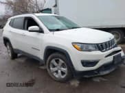 ✅ 2021 Jeep Compass Latitude • VIN: 3C4NJDBB1MT569831 • Lot: 43651737. Listed on IAAI with 87,223 mi. Free auction sales archive from the USA and detailed vehicle history report at DreamBid. Image 1.