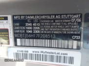 ✅ 2007 Mercedes-Benz CLK 350 • VIN: WDBTJ56H17F208513 • Lot: 43662802. Listed on IAAI with Not provided. Free auction sales archive from the USA and detailed vehicle history report at DreamBid. Image 9.