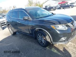 ✅ 2015 Nissan Rogue SL • VIN: 5N1AT2MV5FC865157 • Lot: 43456634. Listed on IAAI with 114,235 mi. Free auction sales archive from the USA and detailed vehicle history report at DreamBid. Image 1.
