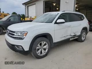 ✅ 2018 Volkswagen Atlas SEL • VIN: 1V2ER2CA0JC548770 • Лот: 68022185. Опубликован ранее на Copart с пробегом 65 579 миль. Бесплатный доступ к архиву аукционных продаж из США и подробный отчёт об истории автомобиля на DreamBid. Изображение 1.