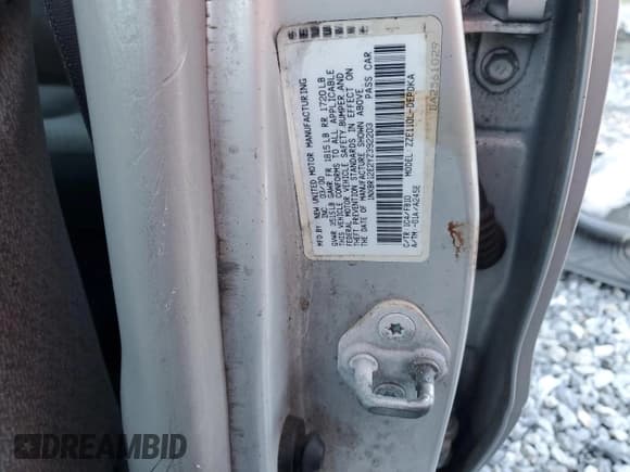 ✅ 2000 Toyota Corolla CE • VIN: 1NXBR12E2YZ392203 • Лот: 90441485. Опубликован ранее на Copart с пробегом Не указан. Бесплатный доступ к архиву аукционных продаж из США и подробный отчёт об истории автомобиля на DreamBid. Изображение 13.