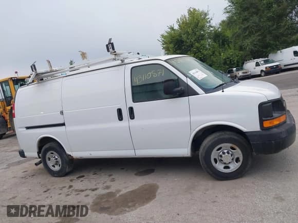 ✅ 2012 Chevrolet Express Cargo • VIN: 1GCWGFCA5C1179406 • Lot: 43110871. Listed on IAAI with 202,853 mi. Free auction sales archive from the USA and detailed vehicle history report at DreamBid. Image 13.