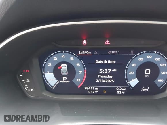 ✅ 2021 Audi Q3 S line Premium • VIN: WA1DECF38M1075416 • Lot: 41582497. Listed on IAAI with 78,417 mi. Free auction sales archive from the USA and detailed vehicle history report at DreamBid. Image 7.