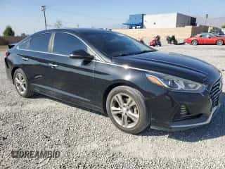 2018 Hyundai Sonata SEL with VIN 5NPE34AF7JH652318, listed as a Copart auction lot 90064725 with 113,149 mi miles and Salvage title. Bid and sale history available at DreamBid. Image 4.