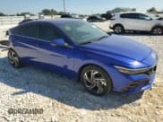 ✅ 2024 Hyundai Elantra Limited • VIN: KMHLP4DG0RU719645 • Lot: 82518645. Listed on Copart with 13,217 mi. Free auction sales archive from the USA and detailed vehicle history report at DreamBid. Image 4.