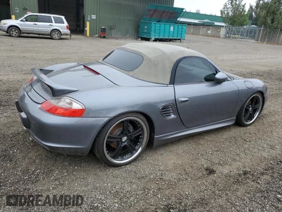 ✅ 2003 Porsche Boxster • VIN: WP0CA29863U624834 • Lot: 66232774. Listed on Copart with Not provided. Free auction sales archive from the USA and detailed vehicle history report at DreamBid. Image 3.