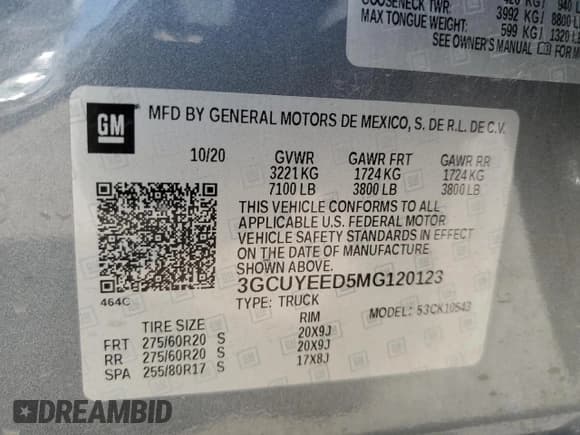 ✅ 2021 Chevrolet Silverado 1500 RST • VIN: 3GCUYEED5MG120123 • Lot: 68469415. Wystawiony na Copart z przebiegiem Nie podano. Bezpłatny archiwum sprzedaży aukcyjnych z USA i szczegółowy raport historii pojazdu na DreamBid. Zdjęcie 13.