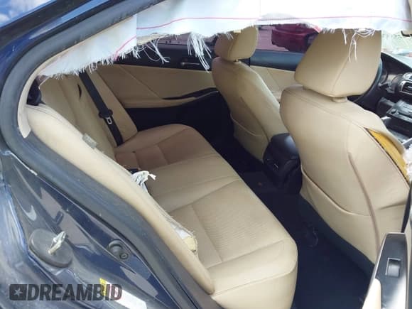 ✅ 2014 Lexus IS 350 • VIN: JTHBE1D20E5004506 • Lot: 42536350. Listed on IAAI with 129,545 mi. Free auction sales archive from the USA and detailed vehicle history report at DreamBid. Image 8.