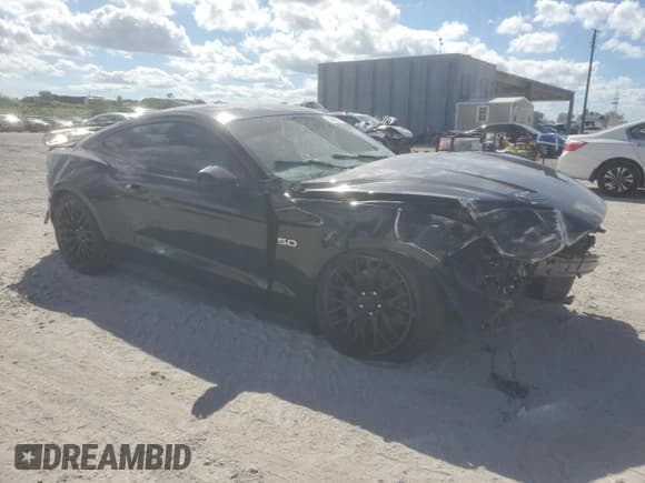 ✅ 2021 Ford Mustang GT Premium • VIN: 1FA6P8CF3M5151109 • Lot: 85643015. Listed on Copart with 51,186 mi. Free auction sales archive from the USA and detailed vehicle history report at DreamBid. Image 4.