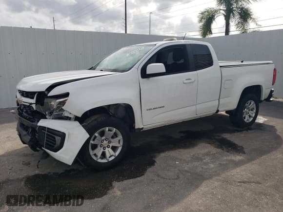 ✅ 2021 Chevrolet Colorado 2WD LT • VIN: 1GCHSCEA0M1230136 • Лот: 73325554. Опубликован ранее на Copart с пробегом 87 432 миль. Бесплатный доступ к архиву аукционных продаж из США и подробный отчёт об истории автомобиля на DreamBid. Изображение 1.