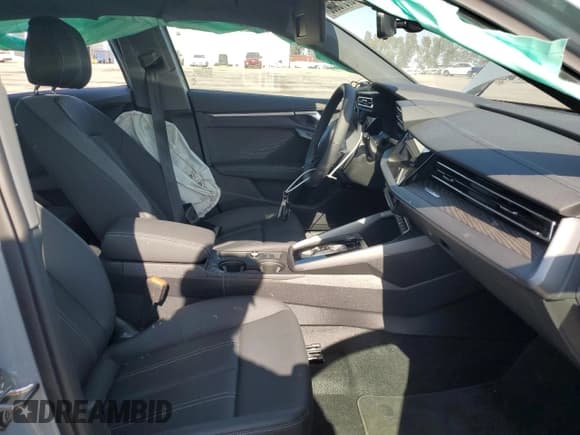 ✅ 2025 Audi A3 Premium Plus • VIN: WAUHUDGY7SA057915 • Lot: 57515805. Listed on Copart with 2,489 mi. Free auction sales archive from the USA and detailed vehicle history report at DreamBid. Image 7.