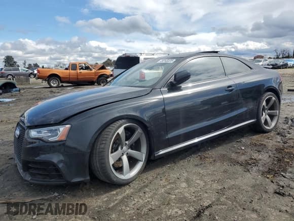 ✅ 2013 Audi RS 5 • VIN: WUAC6AFR5DA901729 • Lot: 49243225. Listed on Copart with Not provided. Free auction sales archive from the USA and detailed vehicle history report at DreamBid. Image 1.