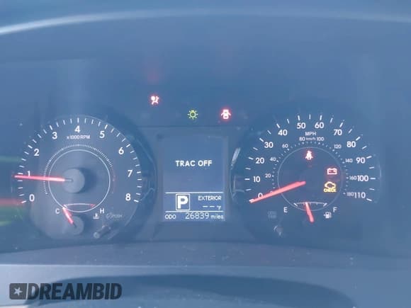 ✅ 2016 Toyota Sienna LE • VIN: 5TDKK3DC5GS712732 • Lot: 43641720. Listed on IAAI with 26,839 mi. Free auction sales archive from the USA and detailed vehicle history report at DreamBid. Image 7.