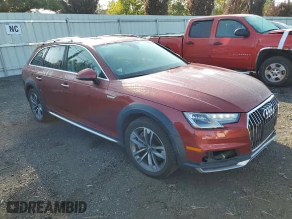 ✅ 2018 Audi allroad A4 Premium • VIN: WA17NAF46JA095637 • Lot: 71985315. Listed on Copart with 67,272 mi. Free auction sales archive from the USA and detailed vehicle history report at DreamBid. Image 4.
