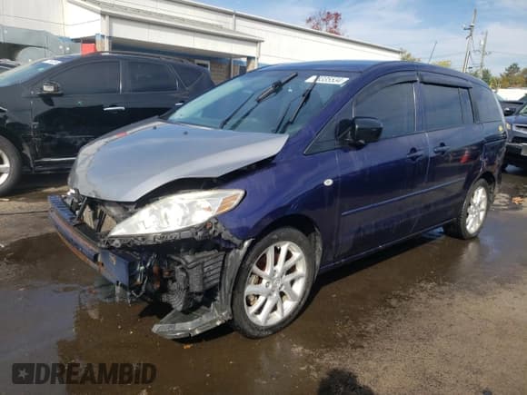 ✅ 2006 Mazda 5 Touring • VIN: JM1CR29L660123001 • Lot: 73335534. Wystawiony na Copart z przebiegiem 267 651 mil. Bezpłatny archiwum sprzedaży aukcyjnych z USA i szczegółowy raport historii pojazdu na DreamBid. Zdjęcie 1.