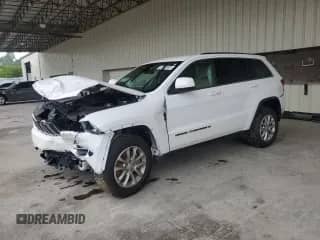 2022 Jeep Grand Cherokee Laredo E with VIN 1C4RJEAGXNC180493, listed as a Copart auction lot 57873305 with 63,326 mi miles and Salvage title. Bid and sale history available at DreamBid. Image 1.