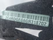 ✅ 2016 Dodge Grand Caravan R/T • VIN: 2C4RDGEG6GR318702 • Lot: 43880747. Listed on IAAI with 188,170 mi. Free auction sales archive from the USA and detailed vehicle history report at DreamBid. Image 17.