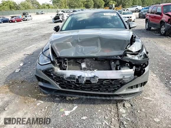 2021 Hyundai Sonata SEL z VIN 5NPEF4JA5MH095778, wystawiony jako Copart lot #81514715 z przebiegiem 113 461 mil mil oraz Szkoda całkowita • Salvage title. Historia ofert i sprzedaży dostępna na DreamBid. Obrazek 13.