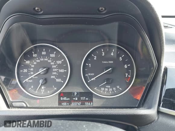 ✅ 2018 BMW X1 xDrive28i • VIN: WBXHT3C32J5K20782 • Lot: 43724861. Listed on IAAI with 223,747 mi. Free auction sales archive from the USA and detailed vehicle history report at DreamBid. Image 7.