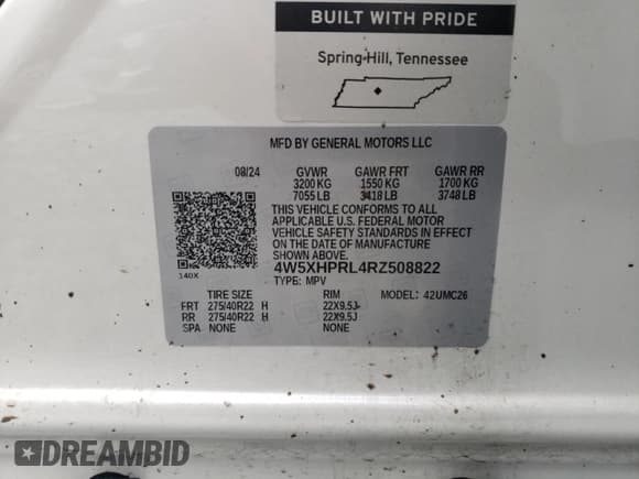 ✅ 2024 Acura ZDX Type S • VIN: 4W5XHPRL4RZ508822 • Lot: 60680605. Wystawiony na Copart z przebiegiem 3 336 mil. Bezpłatny archiwum sprzedaży aukcyjnych z USA i szczegółowy raport historii pojazdu na DreamBid. Zdjęcie 13.